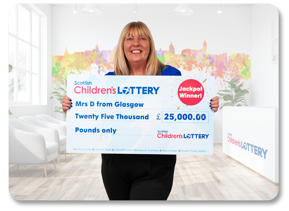 Congratulations to Mrs. D from Glasgow!